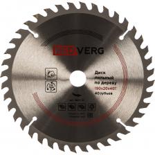 Твердосплавный пильный диск по дереву Диск пильный по дереву твердосплавный (190х20/16 мм; 40 зубьев) REDVERG 6621221 Твердосплавный пильный диск по дереву Диск пильный по дереву твердосплавный (190х20/16 мм; 40 зубьев) REDVERG 6621221