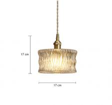 Подвесные светильники WGNUUC из стекла, медные Подвесные светильники WGNUUC из стекла, медные