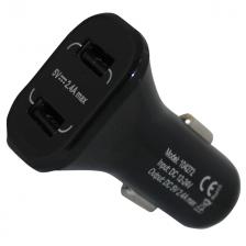 разветвитель прикуривателя 12/24В 2 гнезда 2 USB разветвитель прикуривателя 12/24В 2 гнезда 2 USB