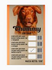 Сухой корм Chammy для собак мелких пород, мясное ассорти, 10 кг Сухой корм Chammy для собак мелких пород, мясное ассорти, 10 кг