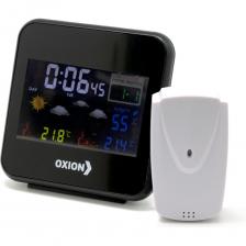 Метеостанция OXION OTM622 используется для измерения температуры и влажности в помещении и на улице. Прибор оснащён беспроводным датчиком. Метеостанция имеет цветной дисплей с подсветкой, на который отображается прогноз погоды в виде пиктограмм иконок на дисплее. Имеет дополнительные функции: встроенный календарь с отображением даты на экране, часы с будильником и отображение уровня комфорта. Метеостанция OXION OTM622 используется для измерения температуры и влажности в помещении и на улице. Прибор оснащён беспроводным датчиком. Метеостанция имеет цветной дисплей с подсветкой, на который отображается прогноз погоды в виде пиктограмм иконок на дисплее. Имеет дополнительные функции: встроенный календарь с отображением даты на экране, часы с будильником и отображение уровня комфорта.