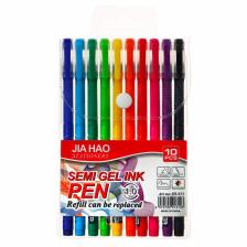 Набор шариковых ручек, 10 цветов, диаметр пишущего узла 1 мм, корпус софт-тач в цвет стержня, в блистере Набор шариковых ручек, 10 цветов, диаметр пишущего узла 1 мм, корпус софт-тач в цвет стержня, в блистере