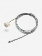 Шомпол гибкий ЧИСТОGUN для нарезных кал. от. 22 адаптер под ерши/насадки США дюраль резьба мама 8/32 100 см, Серебряный Шомпол гибкий ЧИСТОGUN для нарезных кал. от. 22 адаптер под ерши/насадки США дюраль резьба мама 8/32 100 см, Серебряный