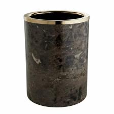 3SC PALACE EM.DARK Ведро, без крышки, D=20/h25 см, цвет: мрамор Emperador dark/золото 24к. 3SC PALACE EM.DARK Ведро, без крышки, D=20/h25 см, цвет: мрамор Emperador dark/золото 24к.