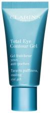 Освежающий гель-крем для контура глаз Total eye contour gel для устранения темных кругов под глазами Clarins, 20 мл Освежающий гель-крем для контура глаз Total eye contour gel для устранения темных кругов под глазами Clarins, 20 мл