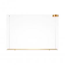 Длинные тонкие плафоны, изготовленные из рифленого стекла, напоминают блики от свечения кометы. Световые линии станут частью современного минималистичного интерьера: они создают ощущение легкости, полета – такие светильники не загромождают пространство, а органично дополняют его. Их можно использовать как дополнительные источники света в большом пространстве. Подвесные светильники дополнены арматурой цвета латуни с сатинированным финишным покрытием. Модели горизонтальной формы будут удобными для установки в гостиной или столовой в зоне барной стойки или острова. Светильники предлагаются в двух вариантах размеров: длина плафона может составлять 1200 и 1500 мм. В серии также представлен настенный светильник. Длинные тонкие плафоны, изготовленные из рифленого стекла, напоминают блики от свечения кометы. Световые линии станут частью современного минималистичного интерьера: они создают ощущение легкости, полета – такие светильники не загромождают пространство, а органично дополняют его. Их можно использовать как дополнительные источники света в большом пространстве. Подвесные светильники дополнены арматурой цвета латуни с сатинированным финишным покрытием. Модели горизонтальной формы будут удобными для установки в гостиной или столовой в зоне барной стойки или острова. Светильники предлагаются в двух вариантах размеров: длина плафона может составлять 1200 и 1500 мм. В серии также представлен настенный светильник.