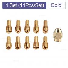 STONEGO 11 шт. набор мини-дрели, хвостовик 4,3 мм, патрон 0,5-3,2 мм, гайка M8 x 0,75, аксессуары для роторного инструмента STONEGO 11 шт. набор мини-дрели, хвостовик 4,3 мм, патрон 0,5-3,2 мм, гайка M8 x 0,75, аксессуары для роторного инструмента