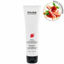 Гель-лубрикант с алоэ вера Nuei cosmetics Inlube Клубника на водной основе, 100 мл Гель-лубрикант с алоэ вера Nuei cosmetics Inlube Клубника на водной основе, 100 мл