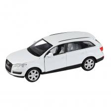 Машина АВТОПАНОРАМА Audi Q7, белый, 1/32, свет, звук, инерция, в/к 17,5*13,5*9 см Машина АВТОПАНОРАМА Audi Q7, белый, 1/32, свет, звук, инерция, в/к 17,5*13,5*9 см