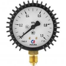 Сварочный манометр для измерений показаний давления углекислого газа от 0 до 1,0 МПа. Класс точности манометра – 2,5. Корпус манометра выполнен из стали, а механизм из латуни. Прибор имеет радиальное присоединение.Манометр с дюймовой цилиндрической резьбой G1/4, что обеспечивает высокую прочность и герметичность соединения манометра с корпусом редуктора или регулятора для углекислого газа. Совместим с редукторами серии У-30-КР-И.Диаметр корпуса манометра 63 мм. Корпус дополнительно защищен резиновым кожухом для сохранности манометра от механических повреждений. Сварочный манометр для измерений показаний давления углекислого газа от 0 до 1,0 МПа. Класс точности манометра – 2,5. Корпус манометра выполнен из стали, а механизм из латуни. Прибор имеет радиальное присоединение.Манометр с дюймовой цилиндрической резьбой G1/4, что обеспечивает высокую прочность и герметичность соединения манометра с корпусом редуктора или регулятора для углекислого газа. Совместим с редукторами серии У-30-КР-И.Диаметр корпуса манометра 63 мм. Корпус дополнительно защищен резиновым кожухом для сохранности манометра от механических повреждений.