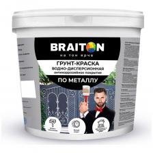 Грунт-краска BRAITON paint ВД антикоррозийное покрытие по металлу, зеленая, 12 кг арт.2828 Грунт-краска BRAITON paint ВД антикоррозийное покрытие по металлу, зеленая, 12 кг арт.2828