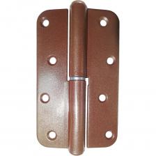 Петля ПН1-110 накладная, круглая угловая, коричневая, левая (У1-7109.КМл) предназначены для установки на межкомнатные двери. Изготовлена из стали. Толщина металла - 2 мм. Петля ПН1-110 накладная, круглая угловая, коричневая, левая (У1-7109.КМл) предназначены для установки на межкомнатные двери. Изготовлена из стали. Толщина металла - 2 мм.