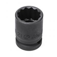 Торцевые головки Ударная головка Hans 84402M21, 1/2", 21мм., 12 граней Торцевые головки Ударная головка Hans 84402M21, 1/2", 21мм., 12 граней