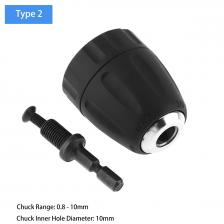 Миниатюрный БЕСКЛЮЧЕВОЙ патрон для сверл, переходник, воздушный Электрический беспроводной 1/32-3/8 в 24 UNF 0,8-10 мм 2-13 мм, быстрая замена Миниатюрный БЕСКЛЮЧЕВОЙ патрон для сверл, переходник, воздушный Электрический беспроводной 1/32-3/8 в 24 UNF 0,8-10 мм 2-13 мм, быстрая замена