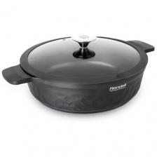 Сотейник Rondell ArtDeco RDA-1255 28 см черный 28 см 24 см 2 мм 28 см 4 мм Сотейник Rondell ArtDeco RDA-1255 28 см черный 28 см 24 см 2 мм 28 см 4 мм