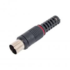 Антенный штекер Pro Legend пластиковый, вилка, прямой, черный, PL2004 Антенный штекер Pro Legend пластиковый, вилка, прямой, черный, PL2004