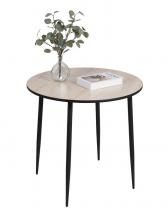 Стол кухонный круглый «Лакси», 785x785x755 мм, цвет дуб сонома Стол кухонный круглый «Лакси», 785x785x755 мм, цвет дуб сонома