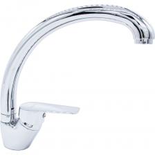 Смеситель для кухни Damento AQWA CU04.02, шаровый, хром, излив 380 мм, п/шп Этот смеситель станет прекрасным дополнением вашей кухни, сочетая современный дизайн и высокие стандарты качества. Элегантный внешний вид и удобные функции сделают каждое взаимодействие с ним максимально комфортным.Ключевые характеристики:Изящный дизайн: Привлекательная хромированная отделка придает изделию благородный блеск и визуально освежает интерьер кухни.Высокая функциональность: Шаровый механизм обеспечивает плавное и точное регулирование температуры и напора воды.Удобный излив длиной 380 мм: удобен для наполнения объемных ёмкостей, при этом остаётся компактным и не занимает лишнего места.Эргономика: Наличие поворотного излива позволяет легко перемещать струю воды, обеспечивая максимальное удобство при готовке и уборке.Аксессуары в комплекте: Крепление 2 шпильки, прокладки, подводка для воды 50 см.Смеситель Damento AQWA CU04.02 объединяет стиль и надежность, становясь выгодным приобретением для повышения комфорта и удобства вашей кухни. Смеситель для кухни Damento AQWA CU04.02, шаровый, хром, излив 380 мм, п/шп Этот смеситель станет прекрасным дополнением вашей кухни, сочетая современный дизайн и высокие стандарты качества. Элегантный внешний вид и удобные функции сделают каждое взаимодействие с ним максимально комфортным.Ключевые характеристики:Изящный дизайн: Привлекательная хромированная отделка придает изделию благородный блеск и визуально освежает интерьер кухни.Высокая функциональность: Шаровый механизм обеспечивает плавное и точное регулирование температуры и напора воды.Удобный излив длиной 380 мм: удобен для наполнения объемных ёмкостей, при этом остаётся компактным и не занимает лишнего места.Эргономика: Наличие поворотного излива позволяет легко перемещать струю воды, обеспечивая максимальное удобство при готовке и уборке.Аксессуары в комплекте: Крепление 2 шпильки, прокладки, подводка для воды 50 см.Смеситель Damento AQWA CU04.02 объединяет стиль и надежность, становясь выгодным приобретением для повышения комфорта и удобства вашей кухни.