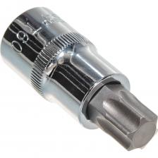 Торцевая насадка Насадка торцевая 1/2" DR с вставкой-битой TORX, Т60 Ombra 112960 55598 Торцевая насадка Насадка торцевая 1/2" DR с вставкой-битой TORX, Т60 Ombra 112960 55598