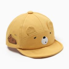 Кепка детская MINAKU, размер 48, жёлтая Кепка детская MINAKU, размер 48, жёлтая