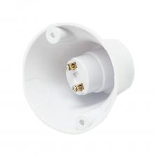 Патрон-стойка OXION PVC-H008WH-E27 Патрон-стойка OXION PVC-H008WH-E27