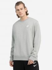 Свитшот мужской Nike Sportswear Club, Серый Свитшот мужской Nike Sportswear Club, Серый
