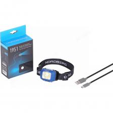 Налобный фонарь NORDBERG 1951 – осветительный прибор для профессионального использования в автосервисах и СТОФункционалКомпенсирует недостаток освещения при проведении ремонта, обслуживания или осмотра деталей и механизмов автомобиля.Может использоваться на строительных, производственных, промышленных объектах.ПреимуществаСветодиоды обеспечивают яркое и равномерное освещение, которое настраивается по уровню яркости. Они имеют длительный срок службы и низкое энергопотребление.Четыре режима освещения:Время работы от 2 до 14 часов в зависимости от выбранного режима.Шарнирная конструкция корпуса, фонарь можно наклонять на 90 градусов.Пыленепроницаемость, влаго- и ударозащищенность по IP65, IK07.Зарядка встроенного аккумулятора осуществляется через разъем Type-C в фонаре и через разъем USB от источника питания.Удобство использованияНалобное крепление освобождает руки механика.Удобная фиксация на голове благодаря регулируемому широкому мягкому ремешку.Компактный размер и легкий вес.Светодиодный налобный аккумуляторный фонарь NORDBERG 1951 – удобный, энергоэффективный и долговечный инструмент при проведении ремонтных работ в автосервисах, СТО и в быту. Налобный фонарь NORDBERG 1951 – осветительный прибор для профессионального использования в автосервисах и СТОФункционалКомпенсирует недостаток освещения при проведении ремонта, обслуживания или осмотра деталей и механизмов автомобиля.Может использоваться на строительных, производственных, промышленных объектах.ПреимуществаСветодиоды обеспечивают яркое и равномерное освещение, которое настраивается по уровню яркости. Они имеют длительный срок службы и низкое энергопотребление.Четыре режима освещения:Время работы от 2 до 14 часов в зависимости от выбранного режима.Шарнирная конструкция корпуса, фонарь можно наклонять на 90 градусов.Пыленепроницаемость, влаго- и ударозащищенность по IP65, IK07.Зарядка встроенного аккумулятора осуществляется через разъем Type-C в фонаре и через разъем USB от источника питания.Удобство использованияНалобное крепление освобождает руки механика.Удобная фиксация на голове благодаря регулируемому широкому мягкому ремешку.Компактный размер и легкий вес.Светодиодный налобный аккумуляторный фонарь NORDBERG 1951 – удобный, энергоэффективный и долговечный инструмент при проведении ремонтных работ в автосервисах, СТО и в быту.