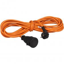Удлинитель с 1 евро розеткой. Удобен при работе с электрическими приборами находящимися на удалении от основного источника тока. подходит для использования на загородном участке, в мастерских, в подсобном хозяйстве и пр. Яркий оранжевый кабель делает заметным удлинитель на вашем садовом участке. Удлинитель с 1 евро розеткой. Удобен при работе с электрическими приборами находящимися на удалении от основного источника тока. подходит для использования на загородном участке, в мастерских, в подсобном хозяйстве и пр. Яркий оранжевый кабель делает заметным удлинитель на вашем садовом участке.