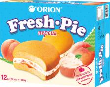Пирожное Orion Fresh Pie бисквитное Персик 300г Пирожное Orion Fresh Pie бисквитное Персик 300г