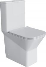 Унитаз-компакт напольный Grossman Cristal GR-4471S безободковый, с микролифтом Унитаз-компакт напольный Grossman Cristal GR-4471S безободковый, с микролифтом