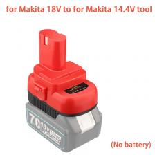 Адаптер аккумулятора Makita/DeWalt/Milwaukee 18/20 В для инструментов 12/14,4 В Адаптер аккумулятора Makita/DeWalt/Milwaukee 18/20 В для инструментов 12/14,4 В