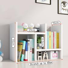 Телескопическое исследование на рабочем столе, простая книжная полка Ins, настольные полки, отделочная стойка, стеллаж для хранения, офисный детский книжный шкаф для общежития Телескопическое исследование на рабочем столе, простая книжная полка Ins, настольные полки, отделочная стойка, стеллаж для хранения, офисный детский книжный шкаф для общежития