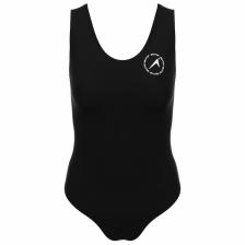 Купальник слитный ONLYTOP, р. 52, спортивный, чёрный Купальник слитный ONLYTOP, р. 52, спортивный, чёрный