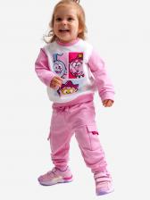 Комплект для девочки: толстовка, брюки PlayToday, Розовый Комплект для девочки: толстовка, брюки PlayToday, Розовый