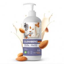 Мыло жидкое CLEANBERG Жидкое мыло гипоаллергенное увлажняющее миндальное молочко 1000 Мыло жидкое CLEANBERG Жидкое мыло гипоаллергенное увлажняющее миндальное молочко 1000