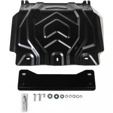 Защита картера и КПП АвтоБРОНЯ для Mitsubishi/Fiat Fiat Fullback 2016-/Mitsubishi L200 2015-/Pajero Sport 2016- Защита картера и КПП АвтоБРОНЯ для Mitsubishi/Fiat Fiat Fullback 2016-/Mitsubishi L200 2015-/Pajero Sport 2016-