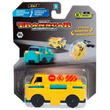 Машинка 1 Toy Transcar Double: Автоспасатель - Дорожные работы, 8 см, блистер Машинка 1 Toy Transcar Double: Автоспасатель - Дорожные работы, 8 см, блистер