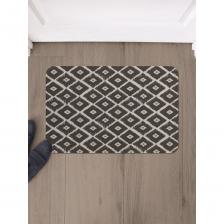 Прямоугольный коврик - прекрасный способ привести свою прихожую в порядок. Придверный половик - отличное дополнение к декору интерьера вашего дома, квартиры или дачи. Изделие состоит из мягкого и при этом плотного верхнего слоя на основании 100% полиэстера. Нижний: прорезиненная основа с противоскользящим покрытием. Подстилка для обуви прилегает к полу и не скользит по поверхности, устойчива к загрязнениям, легко очищается с помощью пылесоса или же под струей воды. Подходит для украшения коридора и входной группы. Коврик антискользящий подойдет как подарок на День рождения или новоселье. При распаковке может присутствовать незначительный запах, связанный с производственными особенностями. Яркость рисунка может отличаться от изображения на сайте. Допустимо отклонение в размерах +-2 см. Прямоугольный коврик - прекрасный способ привести свою прихожую в порядок. Придверный половик - отличное дополнение к декору интерьера вашего дома, квартиры или дачи. Изделие состоит из мягкого и при этом плотного верхнего слоя на основании 100% полиэстера. Нижний: прорезиненная основа с противоскользящим покрытием. Подстилка для обуви прилегает к полу и не скользит по поверхности, устойчива к загрязнениям, легко очищается с помощью пылесоса или же под струей воды. Подходит для украшения коридора и входной группы. Коврик антискользящий подойдет как подарок на День рождения или новоселье. При распаковке может присутствовать незначительный запах, связанный с производственными особенностями. Яркость рисунка может отличаться от изображения на сайте. Допустимо отклонение в размерах +-2 см.