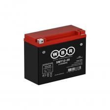 Аккумулятор WBR серии SМТ12-20 - герметизированный, выполненный по технологии AGM, необслуживаемый (MF) стартерный, мотоциклетный свинцово-кислотный аккумулятор. Батарея обладает высоким качеством и надежностью. Они предназначены для запуска двигателя мотоциклов, скутеров, гидроциклов, квадроциклов, снегоходов и мотовездеходов. Батареи соответствуют техническим характеристикам и являются аналогом мотоциклетных аккумуляторных батарей YUASAмоделей Y50-N18L-A, Y50-N18L-A3, YTX24HL-BS. Аккумулятор WBR серии SМТ12-20 - герметизированный, выполненный по технологии AGM, необслуживаемый (MF) стартерный, мотоциклетный свинцово-кислотный аккумулятор. Батарея обладает высоким качеством и надежностью. Они предназначены для запуска двигателя мотоциклов, скутеров, гидроциклов, квадроциклов, снегоходов и мотовездеходов. Батареи соответствуют техническим характеристикам и являются аналогом мотоциклетных аккумуляторных батарей YUASAмоделей Y50-N18L-A, Y50-N18L-A3, YTX24HL-BS.