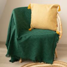 Наволочка декоративная SL Home «Пинелли», 43x43 см, жёлтая Наволочка декоративная SL Home «Пинелли», 43x43 см, жёлтая