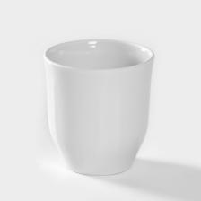 Стакан Добрушский завод «Бельё», 250 мл, фарфор, белый Стакан Добрушский завод «Бельё», 250 мл, фарфор, белый