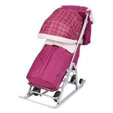 Санки Nika НД7-5Н розовые Санки Nika НД7-5Н розовые