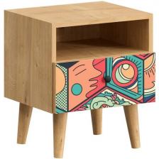 Тумба прикроватная Frida ОГОГО (арт.631867), (ЛДСП) ОГОГО Обстановочка! Тумба прикроватная Frida ОГОГО (арт.631867), (ЛДСП) ОГОГО Обстановочка!