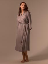 Халат домашний женский SL Modal Home, размер S, серо-бежевый Халат домашний женский SL Modal Home, размер S, серо-бежевый