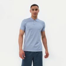 Футболка поло мужская MINAKU REGULAR FIT: серая, р-р 54 Футболка поло мужская MINAKU REGULAR FIT: серая, р-р 54