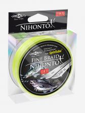 Плетеный шнур Mikado NIHONTO FINE BRAID 0,45 fluo (100 м) - 37,40 кг., Желтый Плетеный шнур Mikado NIHONTO FINE BRAID 0,45 fluo (100 м) - 37,40 кг., Желтый