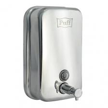 PUFF Дозатор для жидкого мыла из нержавеющей стали 19х12х12 см PUFF Дозатор для жидкого мыла из нержавеющей стали 19х12х12 см