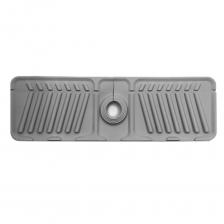 Усиленный Наклонный коврик для слива смесителя, новый силиконовый противоразбрызгивающий коврик для раковины, утолщенный Противоскользящий бассейн для кухни Усиленный Наклонный коврик для слива смесителя, новый силиконовый противоразбрызгивающий коврик для раковины, утолщенный Противоскользящий бассейн для кухни