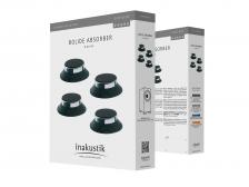 InAkustik Exzellenz Bolide Absorber, 4 Set chrome/black #008550