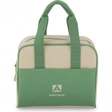 Термосумка для ланча 7,5 литра 3300-7 зеленая/бежевая. Внешний материал: полиэстр. Внутренний фольгированный теплоизоляционный слой - экологичный, износостойкий. Удобная ручка для переноски, внешний дополнительный карман. При соблюдении правил использования термосумка способна сохранять температуру около суток. Термосумка для ланча 7,5 литра 3300-7 зеленая/бежевая. Внешний материал: полиэстр. Внутренний фольгированный теплоизоляционный слой - экологичный, износостойкий. Удобная ручка для переноски, внешний дополнительный карман. При соблюдении правил использования термосумка способна сохранять температуру около суток.